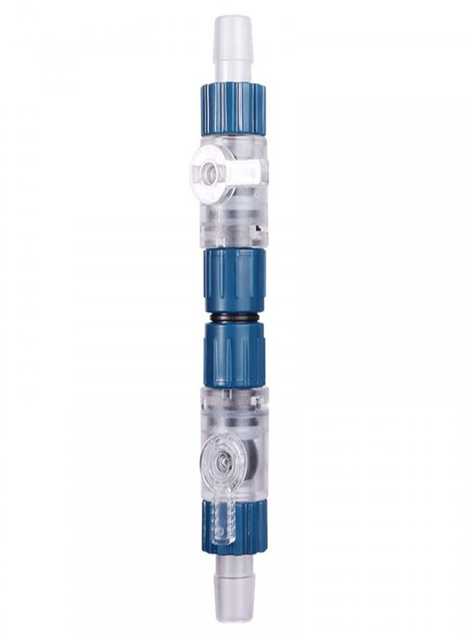 MiOYOOW Aquarium Hose Valve, Fish Tank Hose Connector Fishbowl Water Flow Control Valve with Quick Release Handle for Aquariums Fish Tanks - Image 1