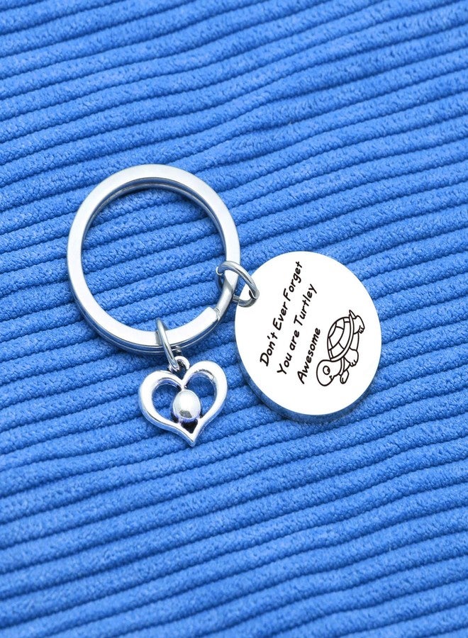 Nothers Turtle Lover Jewelry Inspirational Gift Inspirational Keychain Turtle Lover Gift (Turtle Lover Keychain) - Image 2
