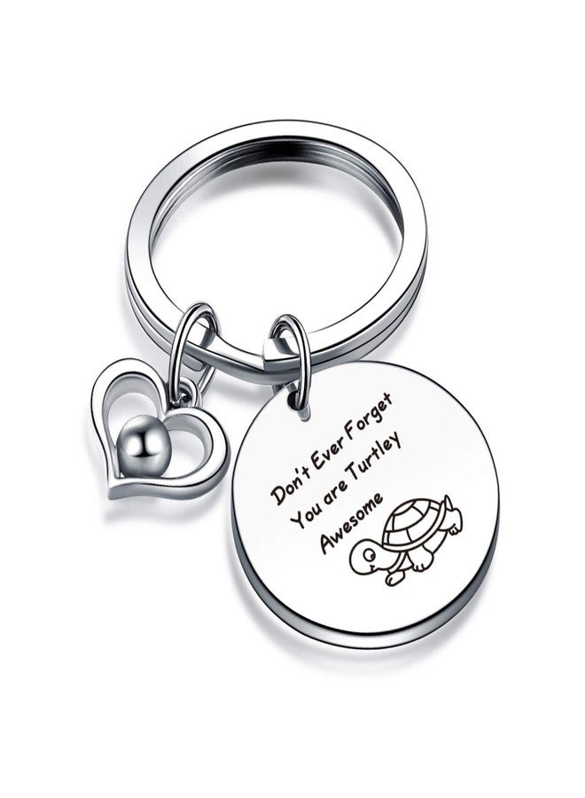 Nothers Turtle Lover Jewelry Inspirational Gift Inspirational Keychain Turtle Lover Gift (Turtle Lover Keychain) - Image 1