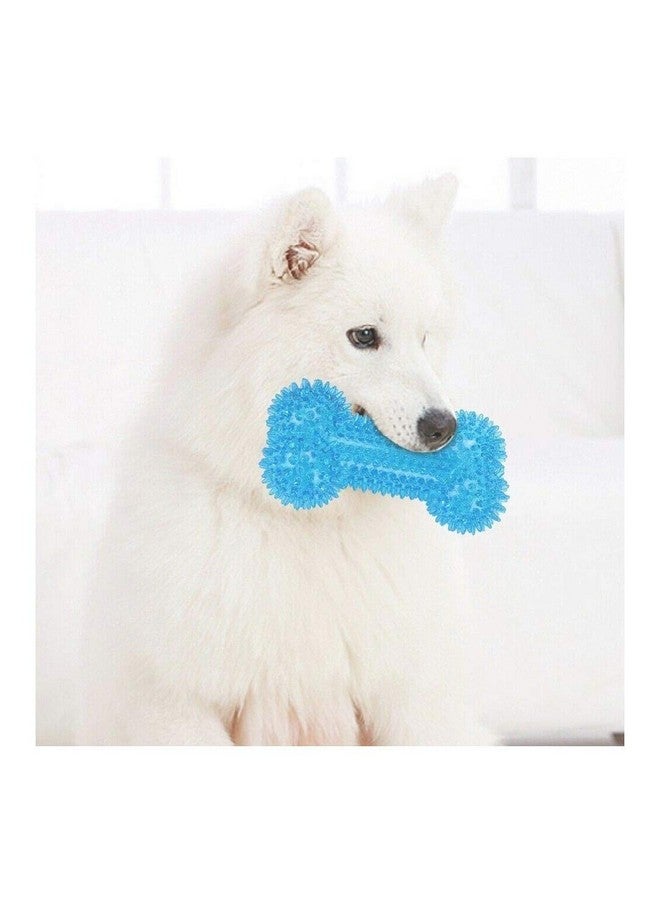 100% Non Toxic Rubber Flavoured Puppy Bone Toy Soft Spike Bone Chew Toy Teething Toy (Soft Spike Bone,Color May Vary) - Image 4