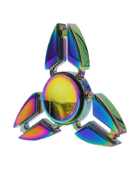 Multi-Color Tri-Head Spinner, Alloy Hand Spinner to Relieve Stress and Anxiety