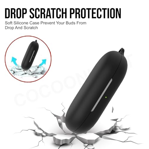 Cocoonkart Silicone Case Cover Compatible for Soundcoree V20i -Black - Image 5