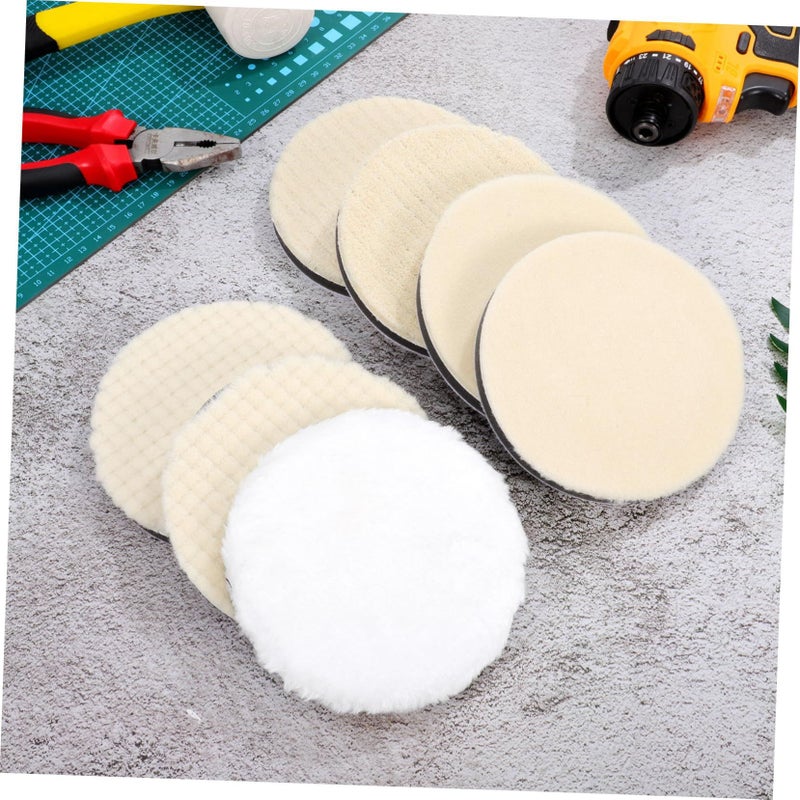 7 Inch 7pcs Polishing Pad Car Detailing Buffing and Compounding Tools Compatible Drill Buffer Attachments Excellent Polishing Results for Cars and Suvs - Image 5