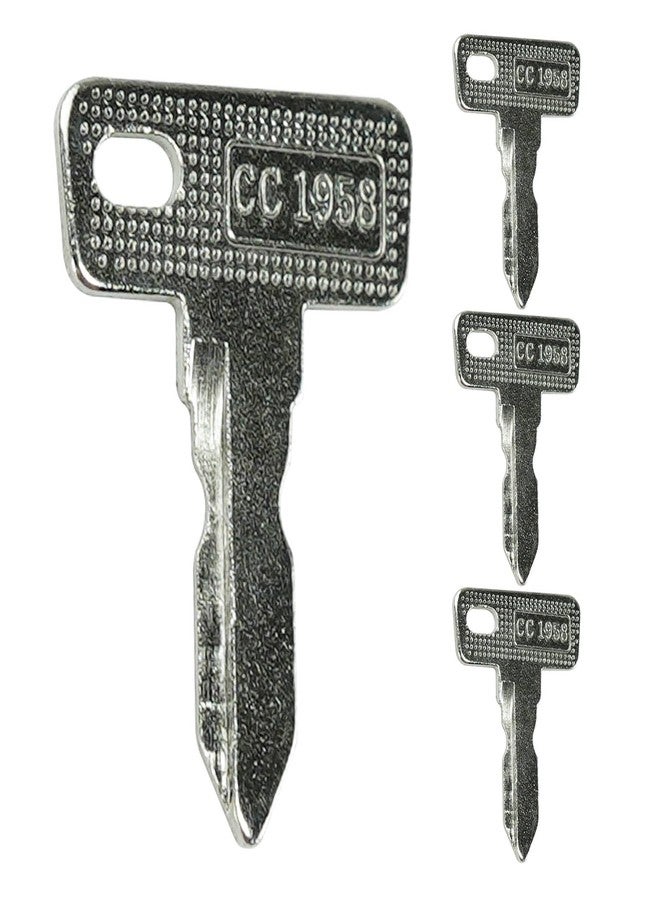 gradora 4PCS Golf Cart Club Car Keys for 1982-Up Club Car Precedent DS 1012505 - Image 1