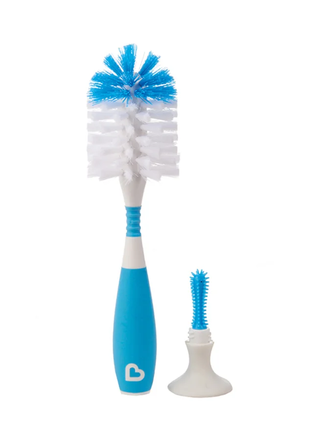 Munchkin Bristle Bottle Brush - Blue