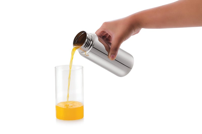 Tosaa Stainless Steel Utensils Juice Bottle Coil Made Premium Leak-Proof Bottle for Water, Smoothie, Juices - Reusable Travel Glass Drinking Fridge Bottles - 300ml - Image 5