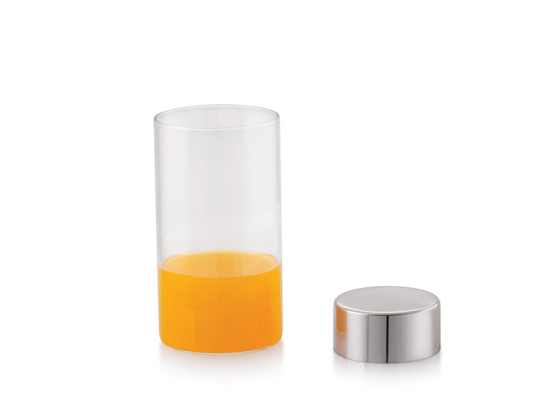 Tosaa Stainless Steel Utensils Juice Bottle Coil Made Premium Leak-Proof Bottle for Water, Smoothie, Juices - Reusable Travel Glass Drinking Fridge Bottles - 300ml - Image 2