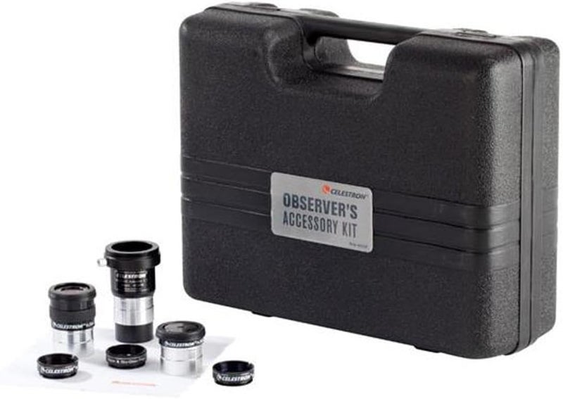 Celestron 1.25-inch Observer's Accessory Kit with Plossl Eyepieces and Filters - Image 4