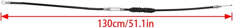 CHIFUN 51" Clutch Cable Wire Stainless Steel Braided for Harley Sportster XL 883 1200 - Image 5