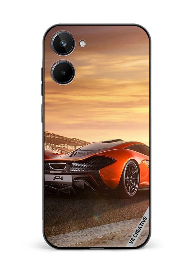 VR CREATIVE غطاء حماية لجهاز Realme 10 بتصميم P4 متعدد الألوان - Image 1