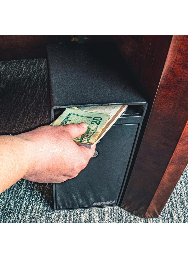 BARSKA Barska Key Lock Depository Drop Safe Lock Box for Cash Receipts and Keys  - Image 5
