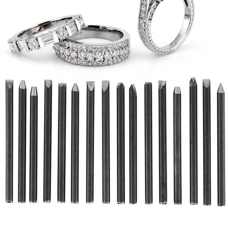 Anvil Chisel Equipment Kit for Jewelry Processing Making Carving Tools (Quality 20pcs) - Image 3
