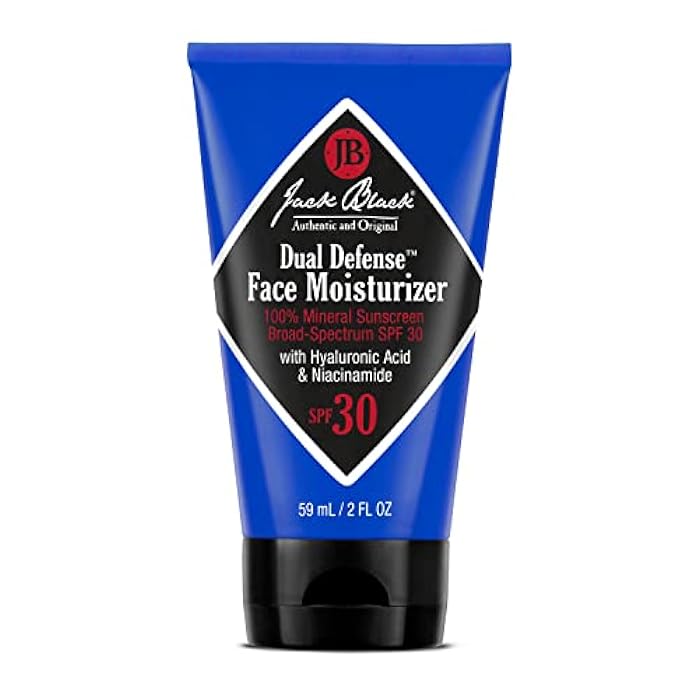 Jack Black Dual Defense™ Face Moisturizer- 100% Mineral Sunscreen Broad-Spectrum SPF 30 - Image 1