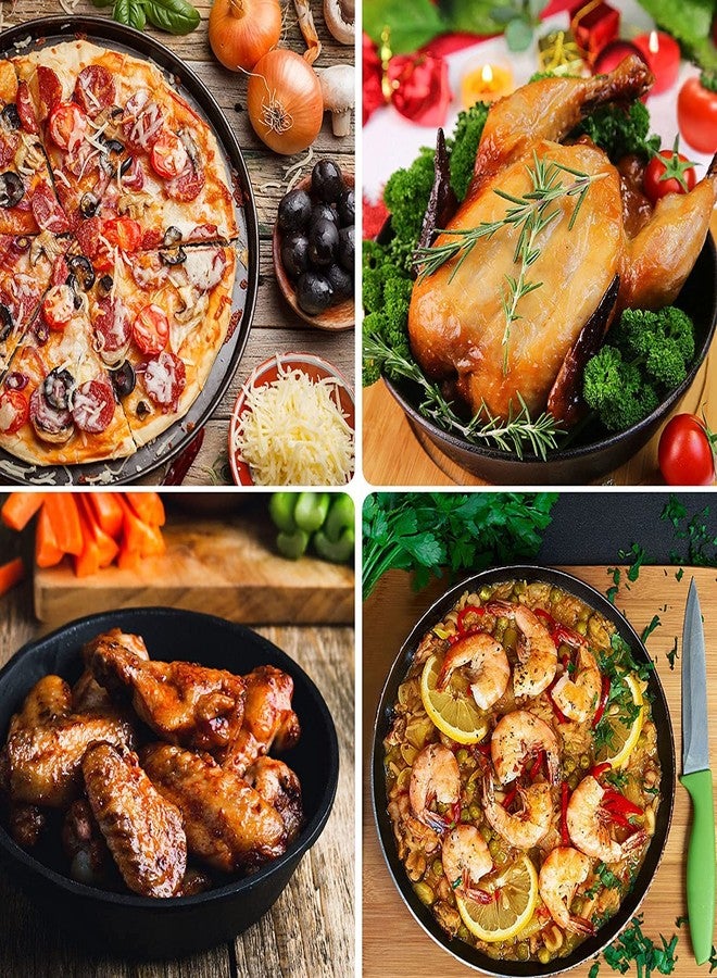 THW for Commercial USE of Pizza OUTLETS Hard Anodized Pizza Pan 9 Inch- 4 Piece Set - Image 4