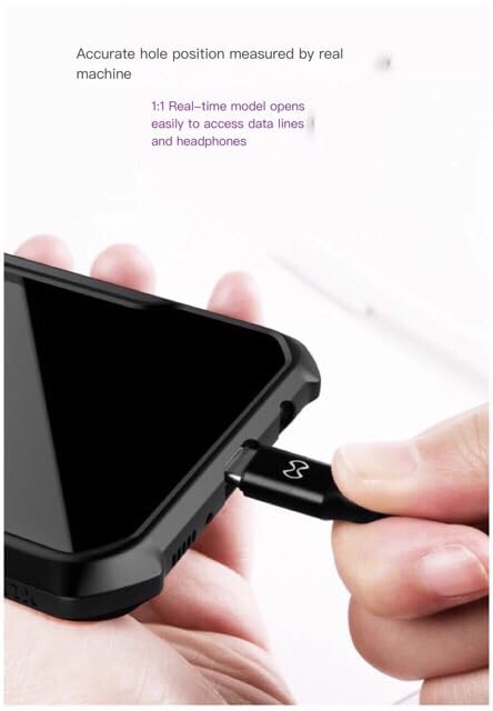 REALCASE Vivo V15 Back Cover Stylish | Clear Gel Premium TPU Shockproof Bumper | Back Case Cover for Vivo V15 (E Black) - Image 5