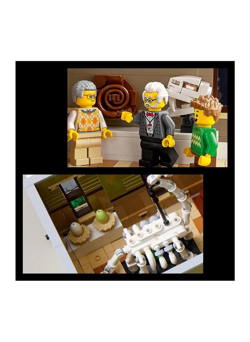 ليغو مجموعة بناء متحف التاريخ الطبيعي 10326 من ليجو أيقونز - 4014 قطعة، معروضات متحفية، للبالغين - Image 4