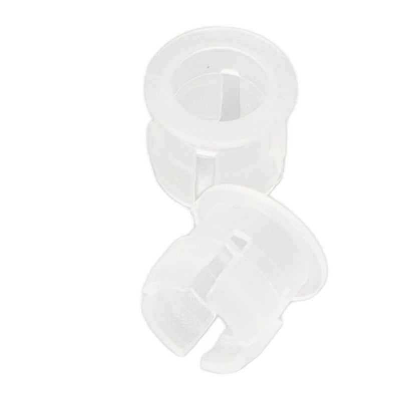 200PCS 5mm LED Holders Flat Buckle Light Emitting Diode Clips Plastic Mounting Holder White - Image 5
