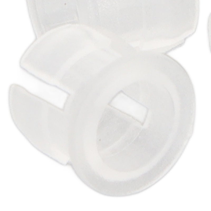 200PCS 5mm LED Holders Flat Buckle Light Emitting Diode Clips Plastic Mounting Holder White - Image 4