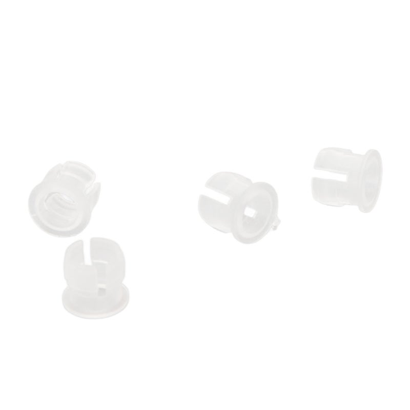 200PCS 5mm LED Holders Flat Buckle Light Emitting Diode Clips Plastic Mounting Holder White - Image 2