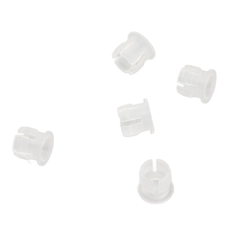200PCS 5mm LED Holders Flat Buckle Light Emitting Diode Clips Plastic Mounting Holder White - Image 3
