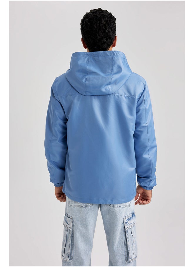 DeFacto Man Slim Fit Hooded Mont  - Image 4