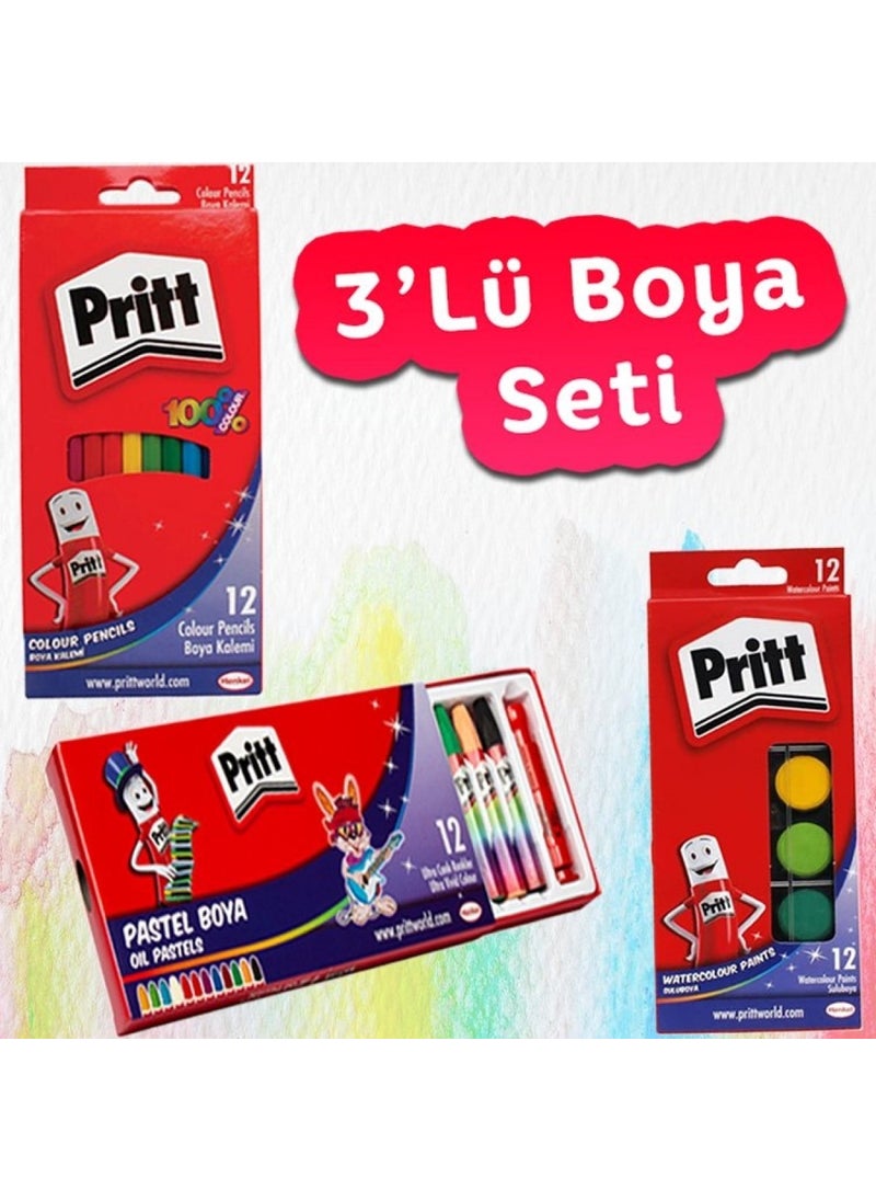 Pritt 3-Paint Set 
