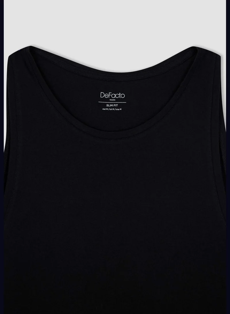 ديفاكتو Slim Fit Strappy Vest