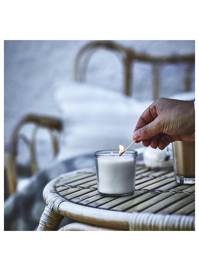 زبون شمعة معطرة في كأس، فانيليا/بيج فاتح، 20 ساعة - Image 3