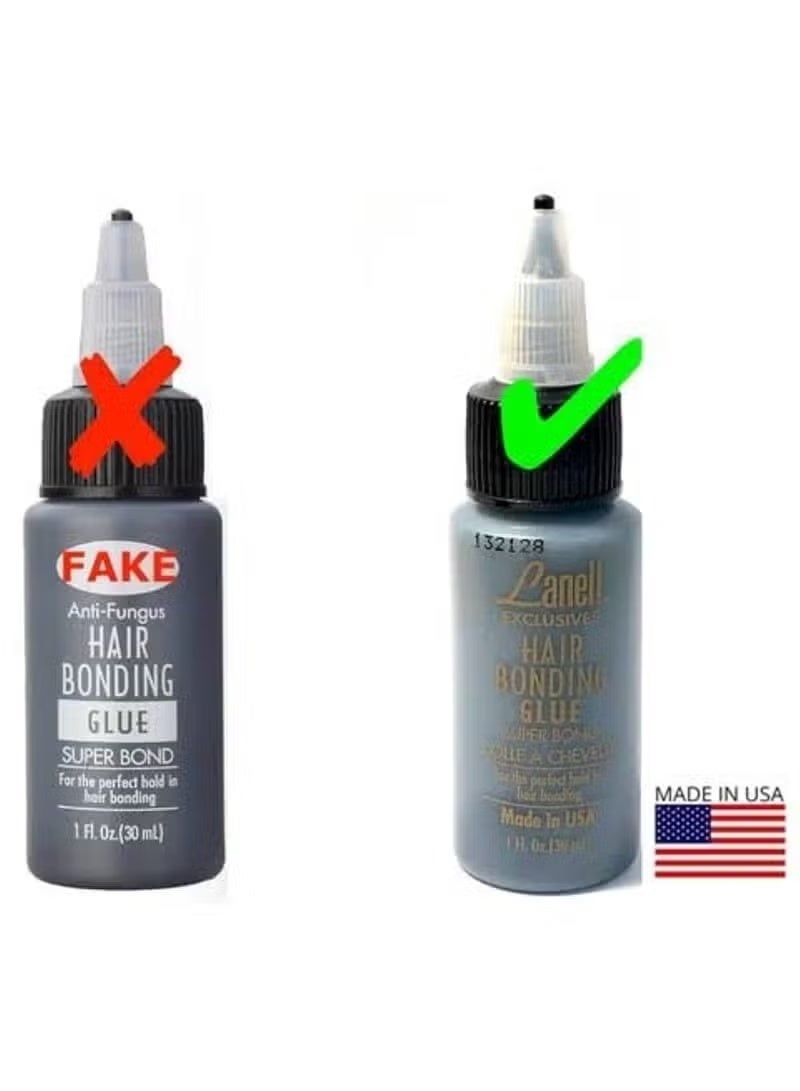 Lanell Anti-Fungus Hair Bonding Glue Super Bond for Hair Extensions 30ml - Image 2