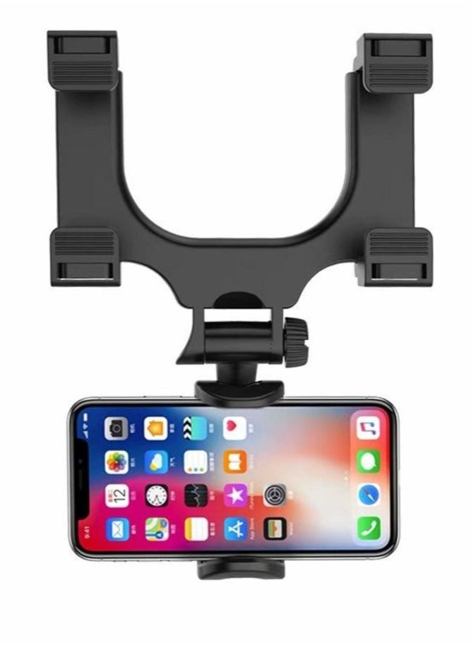 Generic Universal Rearview Mirror 360 Degree Car Mount For All Devices  - Image 2