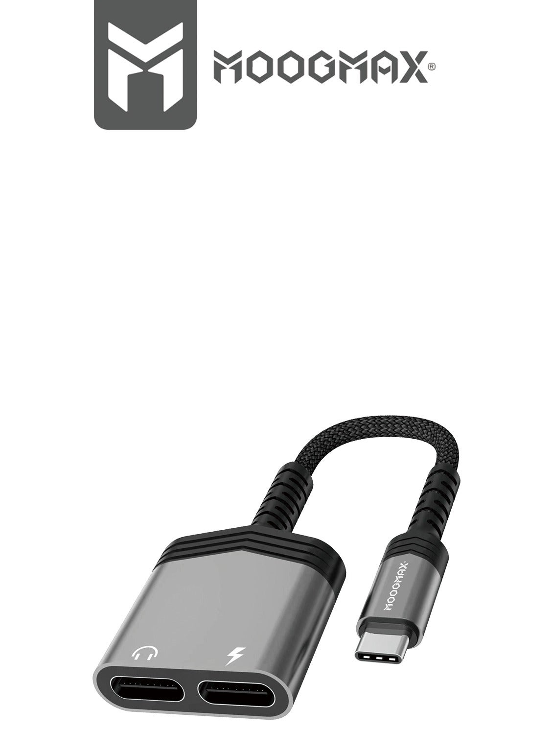 moogmax Moogmax Headphone Output And Dual Charger With type-c Port 60W ZA5AE74E57AA3B71D7D6DZ