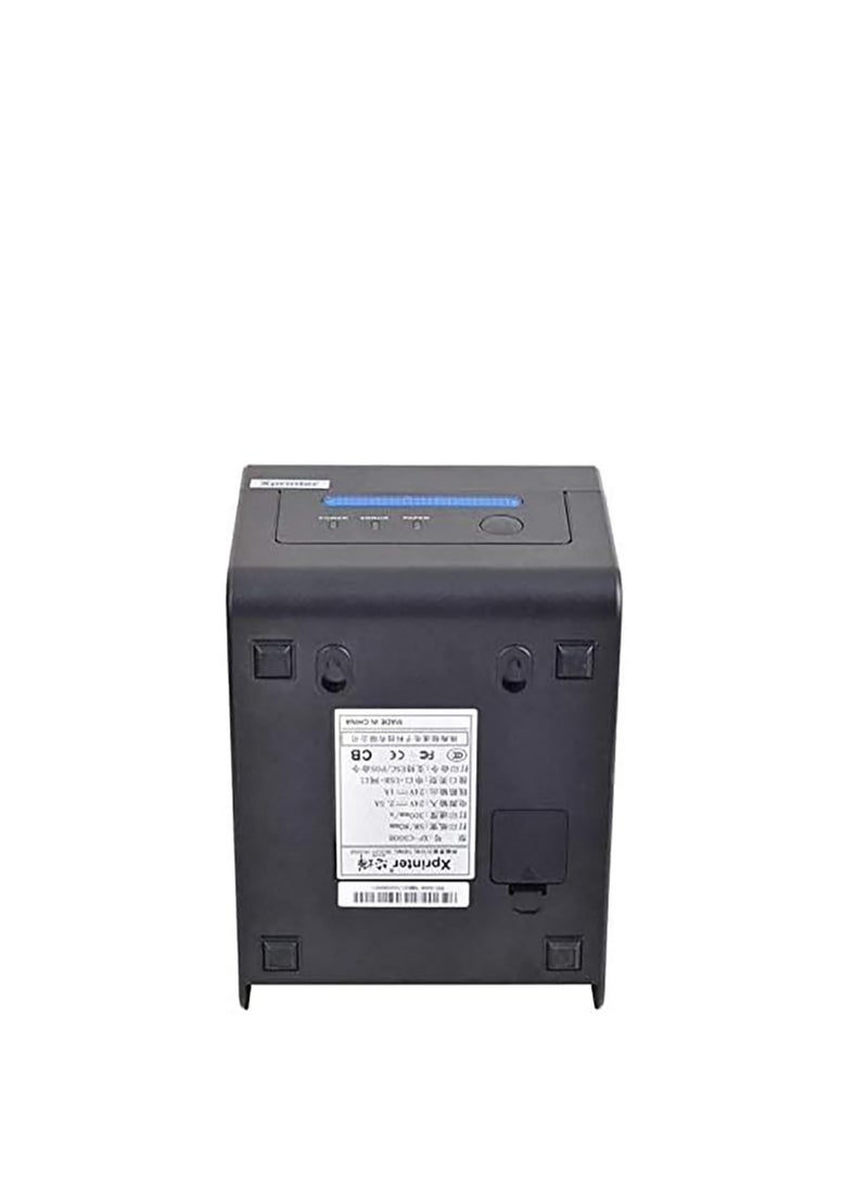 طابعة إيصالات حرارية Xprinter XP-C300H | سرعة 300 مم/ث | USB + LAN + Serial - Image 3