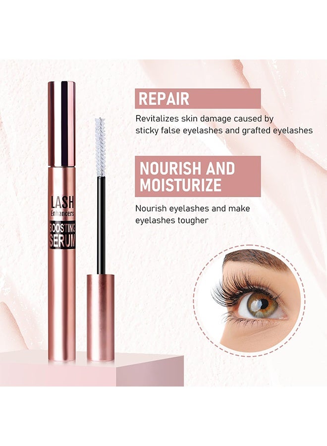 كيو آي بست مصل تعزيز محسنات الرموش ، مصل نمو الرموش المتقدم للرموش والحواجب يعزز مظهر رموش أطول وأكثر امتلاء مصل الحواجب الطويل الرائع - Image 3