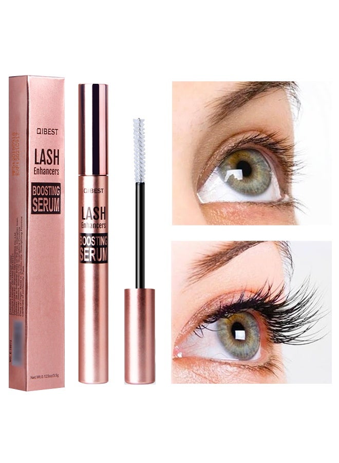 كيو آي بست مصل تعزيز محسنات الرموش ، مصل نمو الرموش المتقدم للرموش والحواجب يعزز مظهر رموش أطول وأكثر امتلاء مصل الحواجب الطويل الرائع - Image 1