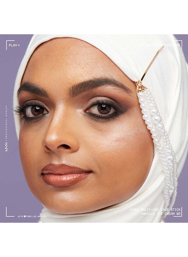 NYX PROFESSIONAL MAKEUP Jumbo Multi-Use Face Stick Highlighter Vanilla Ice Cream 2 Ice cream - Image 2