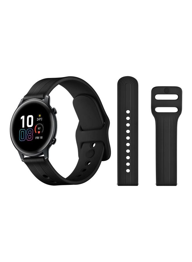 Perfii Replacement Band For Honor MagicWatch 2 42mm Black - Image 3