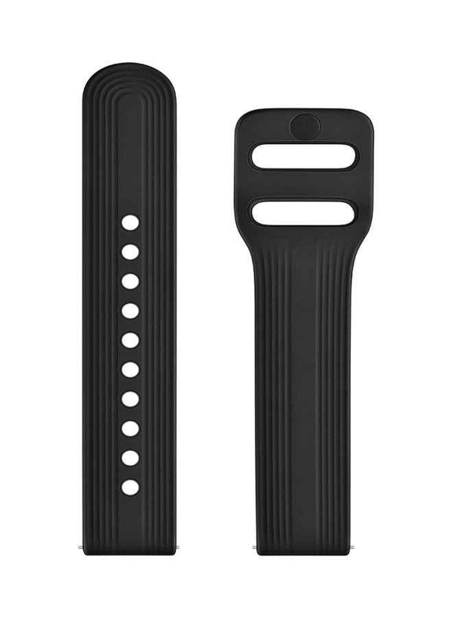 Perfii Replacement Band For Honor MagicWatch 2 42mm Black - Image 2