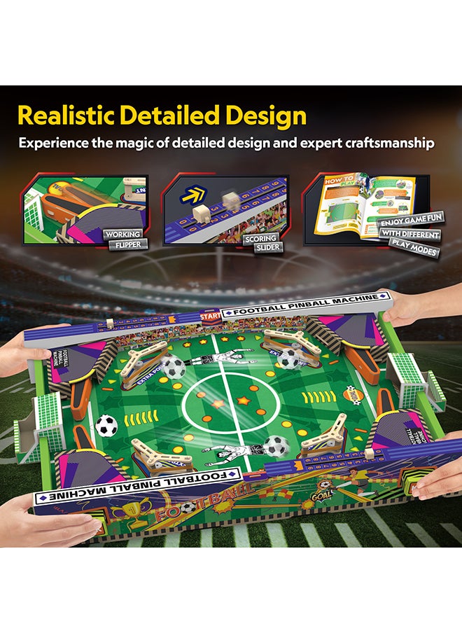NATIONAL GEOGRAPHIC National Geographic 3D Puzzle Football Pinball Machine 117 Pcs  - Image 5