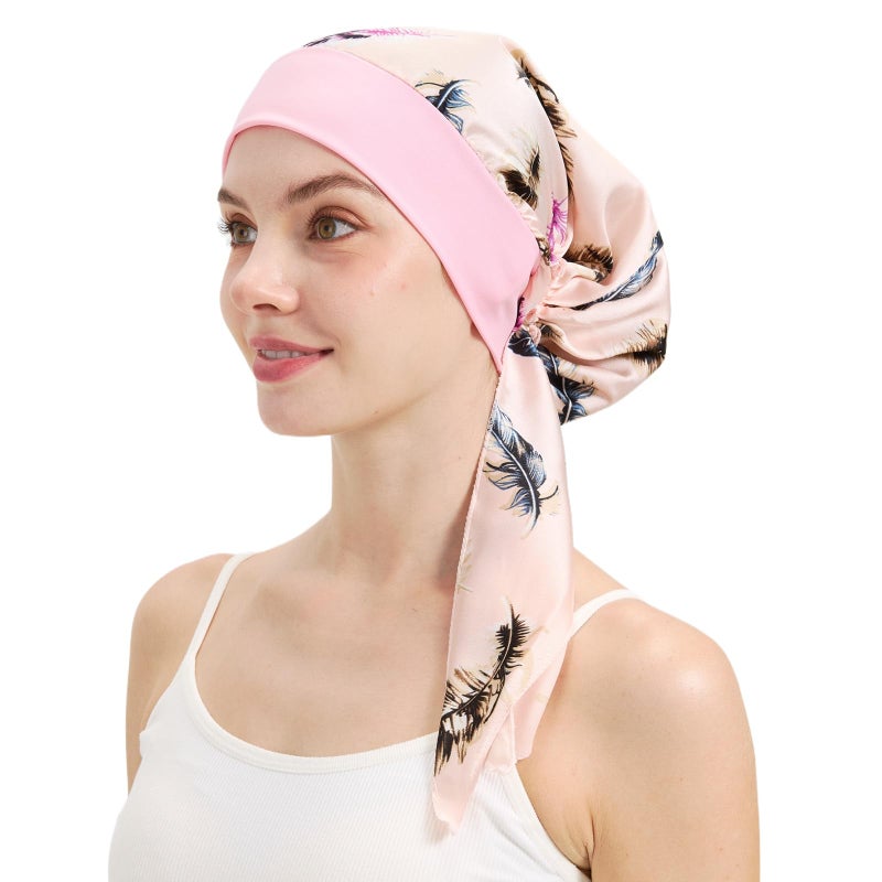 FADACHY Chemo Headwear for Women,Head Scarf for Cancer Patients Women,Chemotherapy Chemo Hats Caps Ladies Hair Loss,Soft hijab Head Coverings Headwraps - Image 1