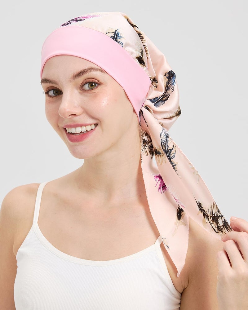 FADACHY Chemo Headwear for Women,Head Scarf for Cancer Patients Women,Chemotherapy Chemo Hats Caps Ladies Hair Loss,Soft hijab Head Coverings Headwraps - Image 3