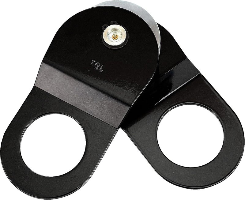 TGL 10 Ton Winch Snatch Block, 22,000 LBS Capacity. Heavy Duty Winch Snatch Block Pulley for Synthetic Rope or Steel Cable to Double The Power of Your Winch. Compatible with Jeep, Ford, Toyota. - Image 1