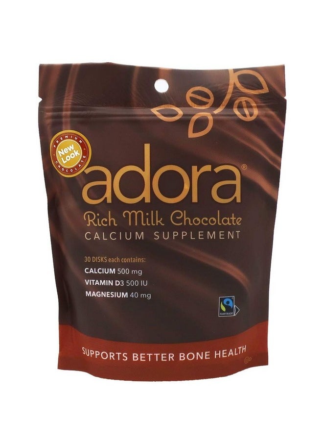 Adora Calcium Supplement Made With Milk Chocolate 500 Mg (30 Pieces) - pzsku/ZA5AEC7954D26CCE01C86Z/45/_/1696934817/6b0e4d7e-853c-447e-9707-35feb0176c2a