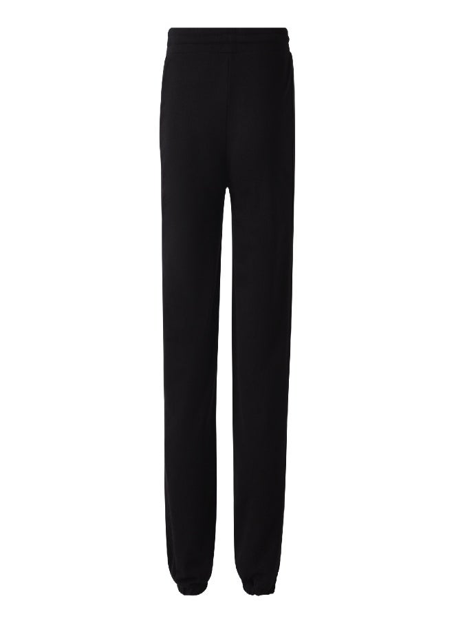 بنطال رياضي من Juicy Couture Waffle Panel باللون الأسود