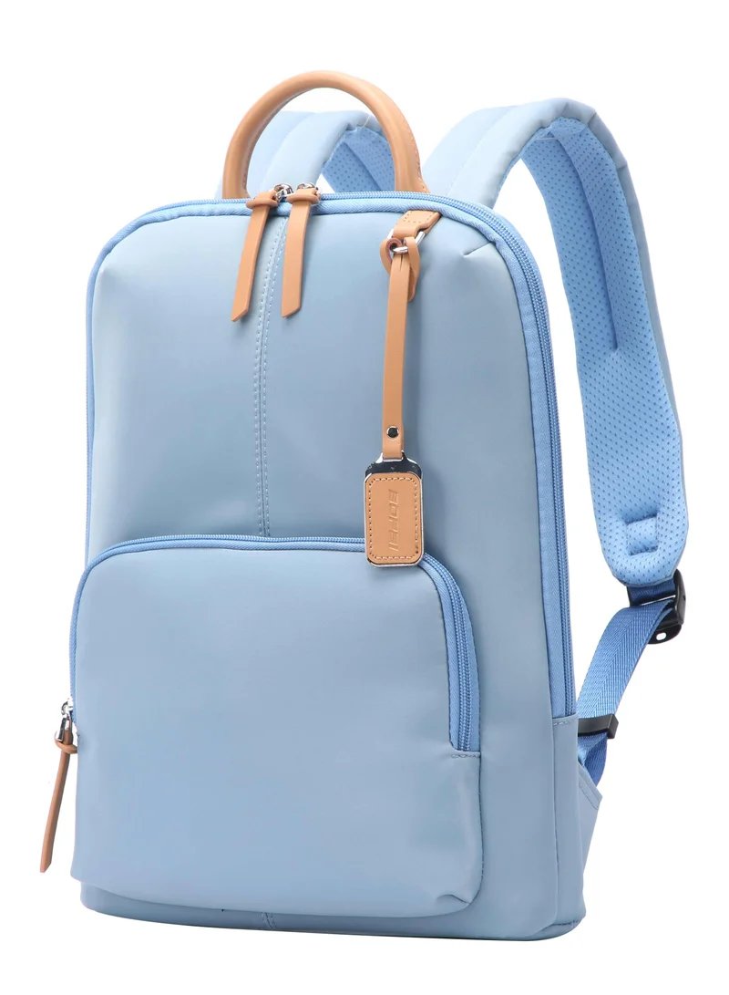 Bopai New Style Women Laptop Backpack - Elegant Minimalist Design with Premium Features for Work, Travel & Daily Use BO-LB521-Blue