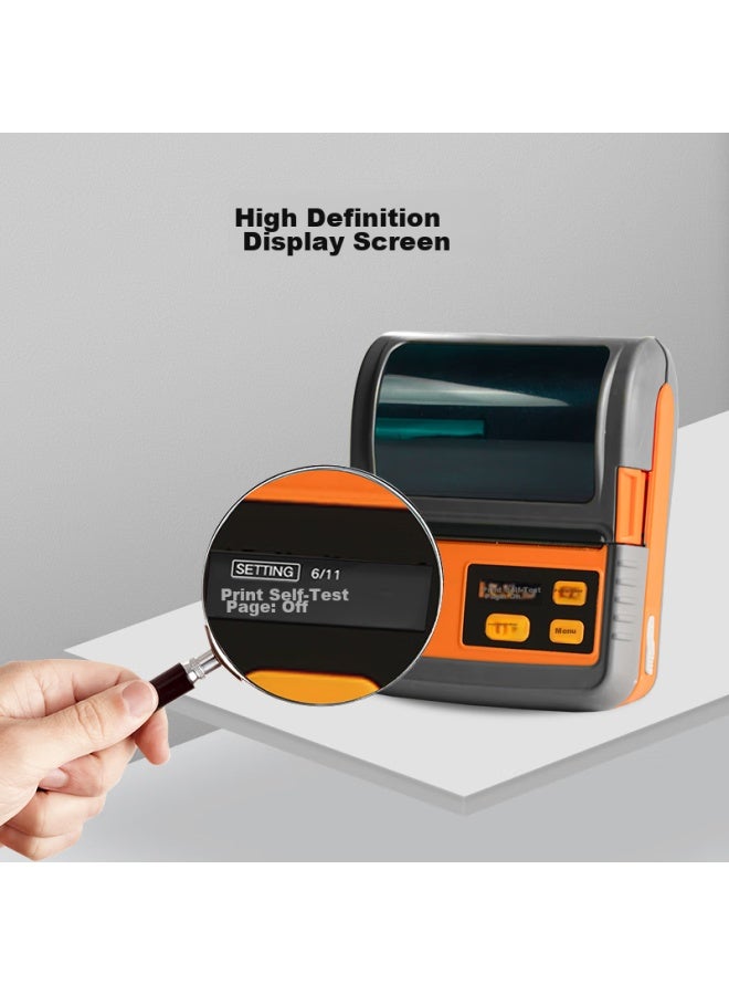 Gprinter Gp-m322 Thermal Label Printer, Portable Bluetooth Printer, Suitable For Id Cards/labels/supermarket Price Tags/fine Printers - Image 3