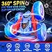 NQD Spider Remote Control Car Double Sided 360Rotate RC Stunt Car with Wheel Lights 4WD OffRoad RC Cars 24Ghz IndoorOutdoor Rechargeable Toy Car for Boys Age 47 812 Birthday Xmas Gift - Image 4