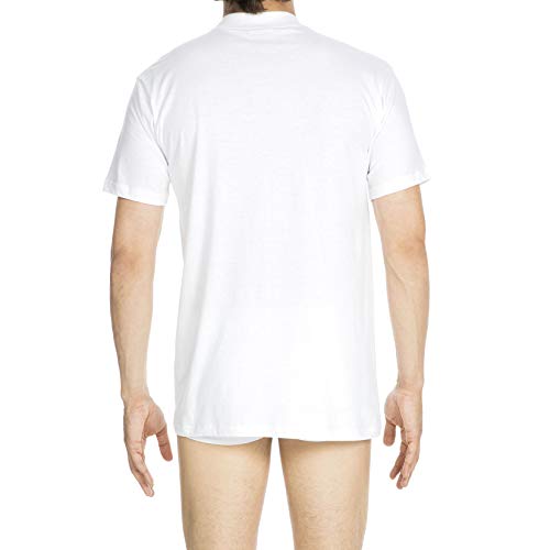 HOM Men's T-Shirt, White, X-Large - Image 2