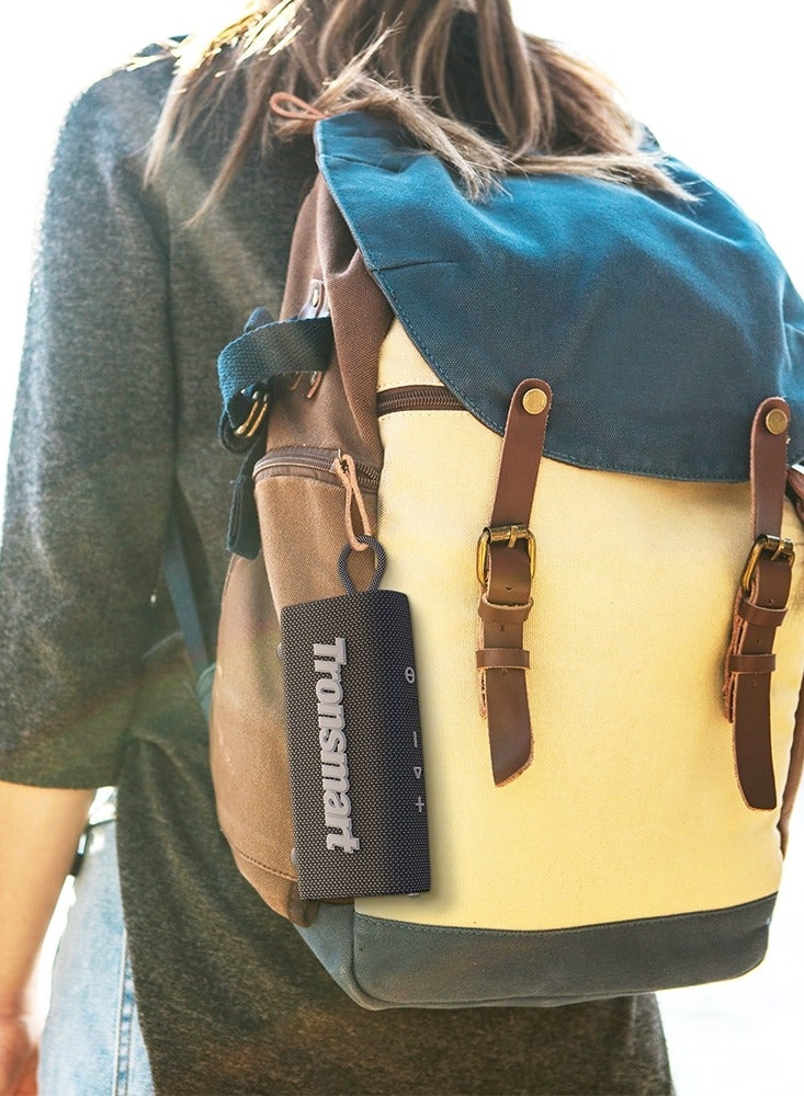 Tronsmart Portable Bluetooth Speaker, Trip Mini Speaker with Bluetooth 5.3, 20H Playtime, AUX, Mic, IPX7 Waterproof Speakers, Wireless Outdoor Speakers Shower Speaker for Beach and Bike Travel- (Black) - Image 5