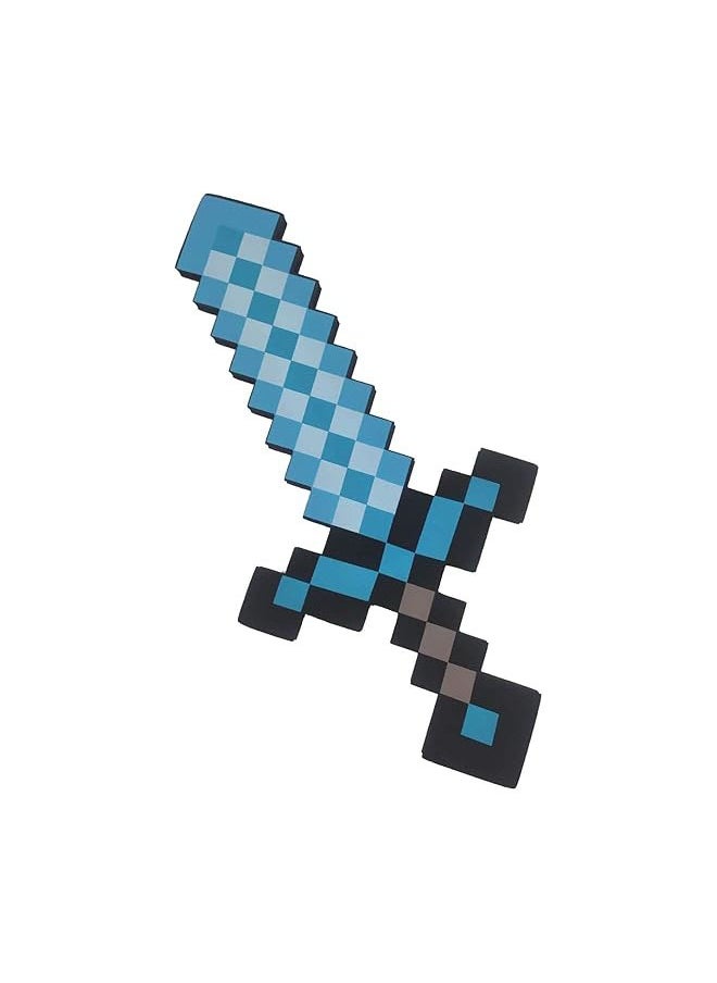 جنرال سيف الألماس في Minecraft عينة فقاعة 1/1 من الرغوة بطول 30 سم  - Image 1