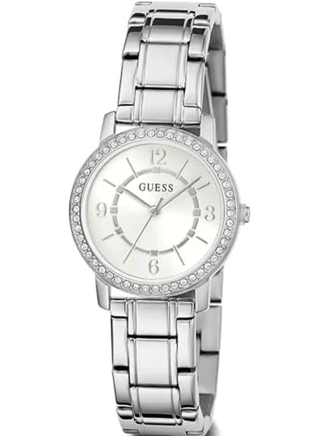 جس ساعة كوارتز انالوج للنساء بسوار ستانلس ستيل Gw0468L1 - Image 4